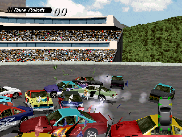 Destruction Derby screenshot 5 for Sega Saturn